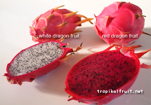 ドラゴンフルーツの果肉